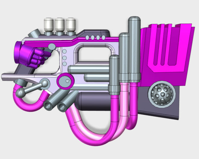 Sonic Disrupter XL (PM) 3d printed Small = 2 Guns