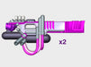 Sonic Cannon XL (PM) 3d printed Medium = 2 Guns