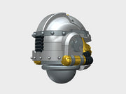 10x Base - Iron Skull Helmets 3d printed