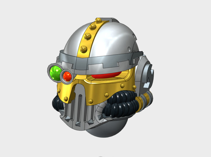 6x Base - Iron Skull Optics Helmets 3d printed