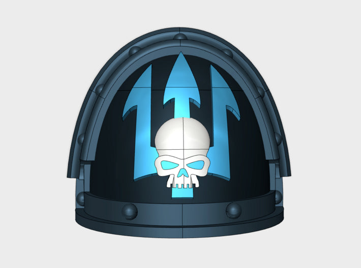 10x Neptune Spears - G:3a Shoulder Pads 3d printed