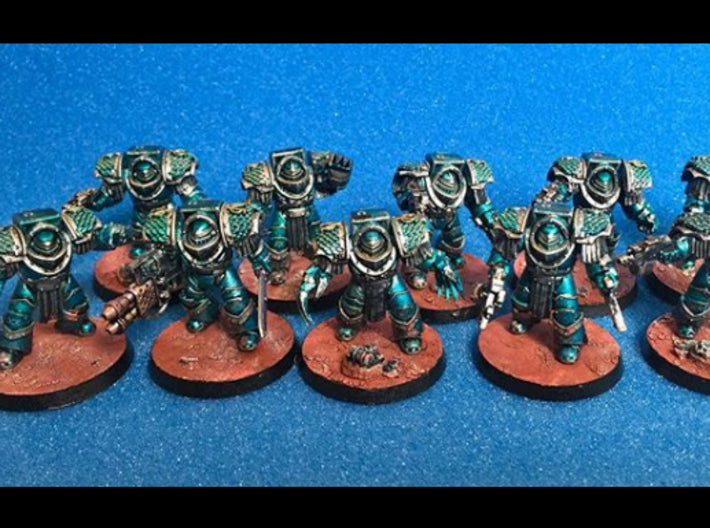 Hydra Legion - T:2a Cataphractii Shoulder Sets 3d printed