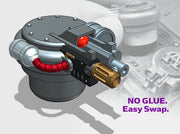 Meltafire - R1 Hatch Turrets 3d printed Small = 1 Hatch Turret