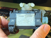 Skull Banner : Standard APC Frontplate 3d printed