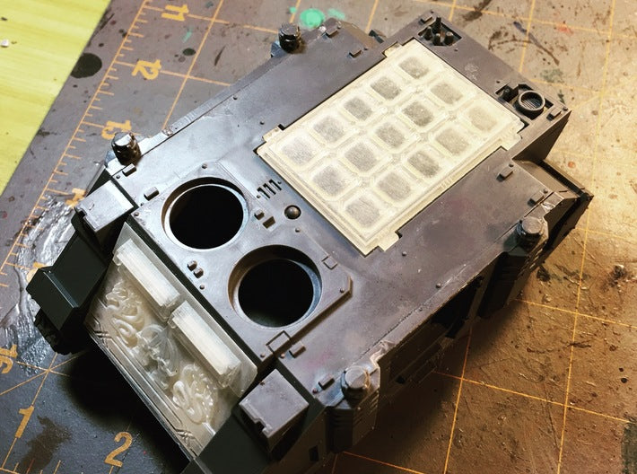 Tornado VLS hatch: Combo1 3d printed