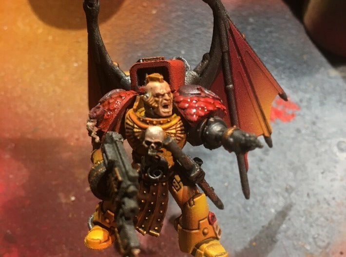 10x Void Drakes - Voidscale Right Pauldrons 3d printed