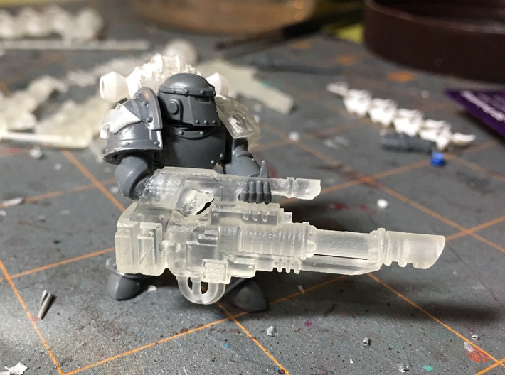 Underslung Laser Cannon 3d printed