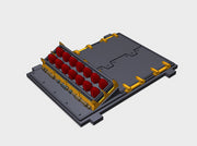 Bedlam Missile Launcher : Full Rack 3d printed