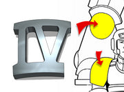 20x IV - Tiny Convex Insignias (3mm)	 3d printed