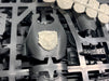 Legio Caged Skull - Tiny Titan Insignias Kit 3d printed