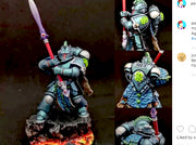 10x Wrecker Legion - Ferrum Helmets : Squad Set 3d printed