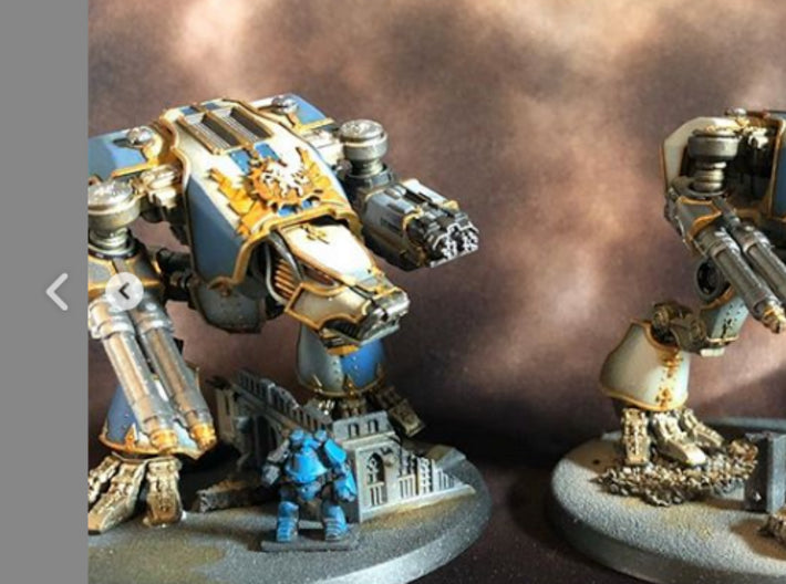 Legio Gryphon - Tiny Titan Insignias Kit 3d printed