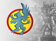 Legio Gryphon - Tiny Titan Insignias Kit 3d printed Sized to fit your &quot;Tiny Titan&quot;