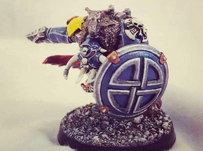 Void Drakes [FR] - Round Power Shields (L&amp;R) 3d printed