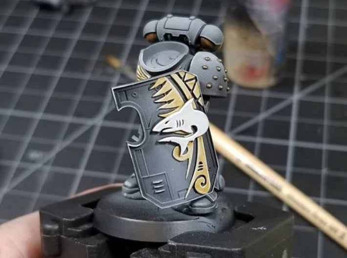 11th Void Drakes - Marine Boarding Shields 3d printed