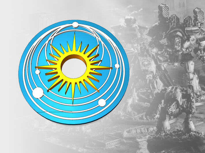 Legio Astorum 2 - Tiny Titan Insignias Kit 3d printed