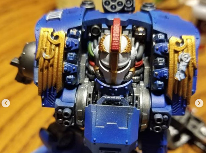 Ultra Legion: Atlas Pat. Shoulders 3d printed