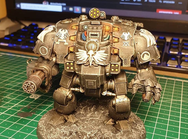 Black Birds: Atlas Pattern Sarcophagus 3d printed