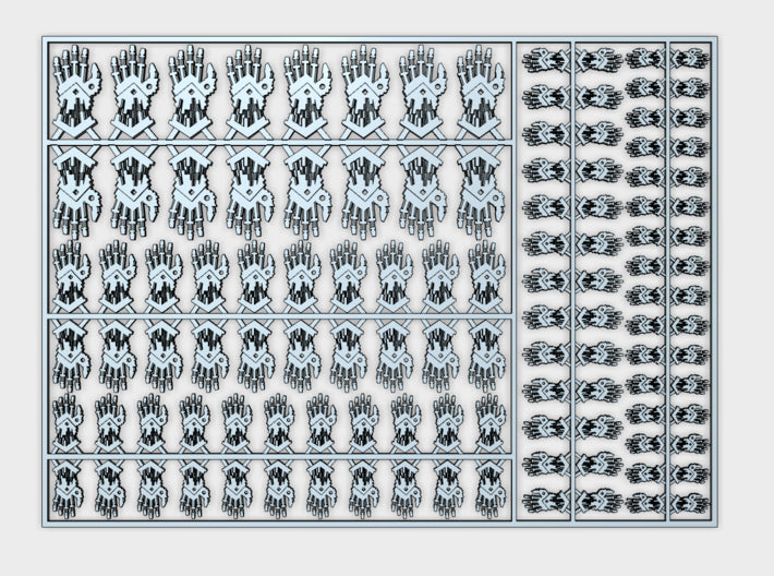 Cybornauts - Flat Vehicle Insignia pack 3d printed