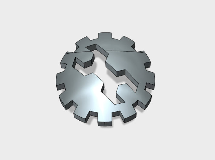 Clan Wrench - Shoulder Insignia pack 3d printed