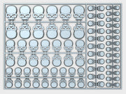 Mortifactors - Flat Vehicle Insignia pack 3d printed