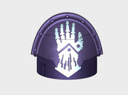 10x Cybornaut - Stormguard Pauldrons 3d printed