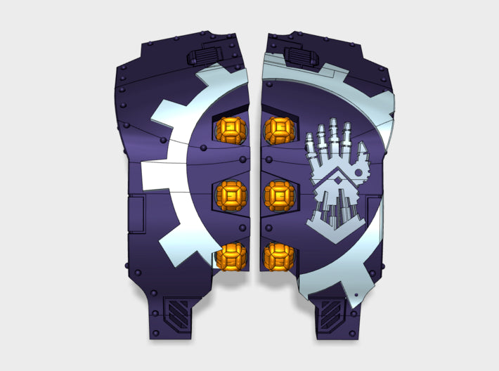 Cybornauts : Atlas Pat. Carapace 3d printed