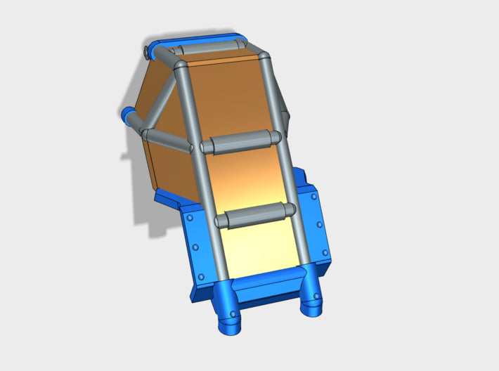 Armored Glass War-Suit Cockpit 3d printed
