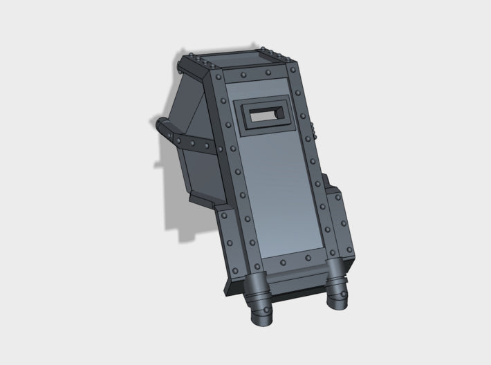 Sarcophagus War-Suit Cockpit 3d printed