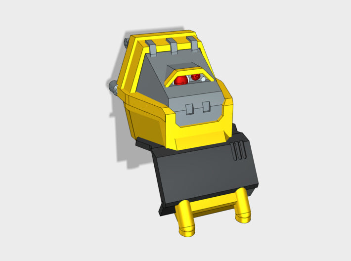 Interceptor War-Suit Cockpit 3d printed
