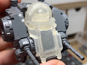 Dragon Head: War-Suit Headpiece	 3d printed