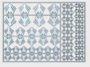 Black Birds - Flat Vehicle Insignia pack 3d printed