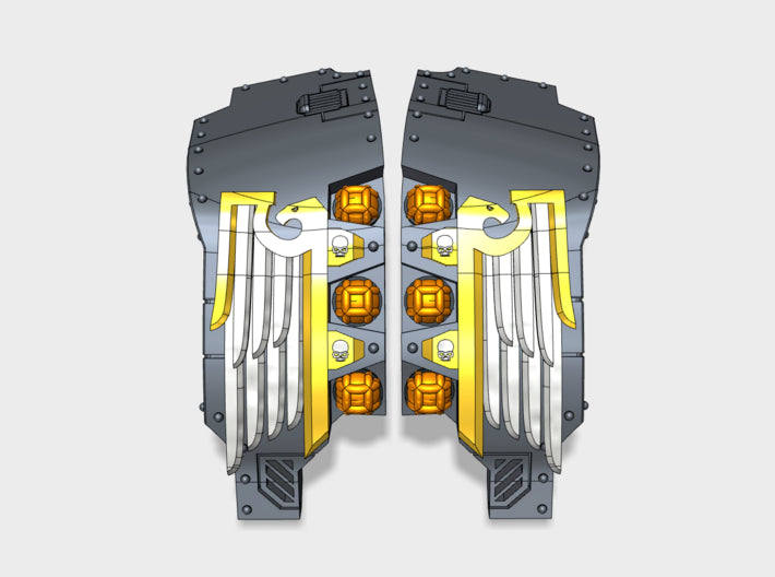 Twin Eagles: Atlas Pat. Carapace 3d printed