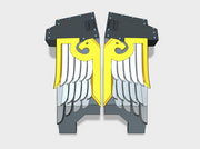 Twin Eagles: Redem Carapace 3d printed