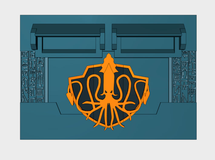 Kracken : Standard APC Frontplate 3d printed