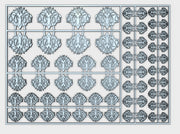 Krackens - Flat Vehicle Insignia pack 3d printed