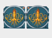 Kracken : Mark-2 APC Round Doors 3d printed