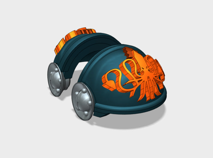 5x Kracken - T:3b Tartaros Shoulder Sets 3d printed