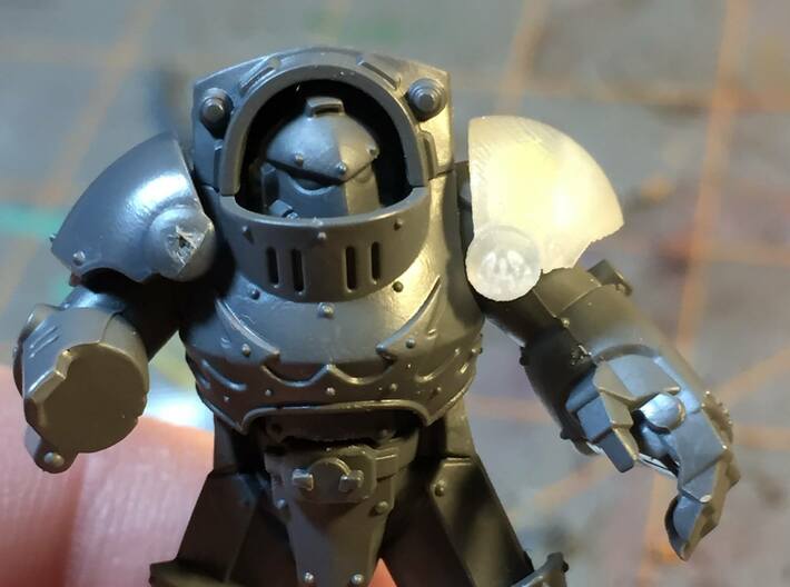 5x Kracken - T:3b Tartaros Shoulder Sets 3d printed