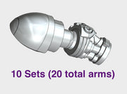 10x Bionic - Adjustable Arm Sets 3d printed