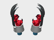 Vicious Talons - Demon Prince Weapons 3d printed