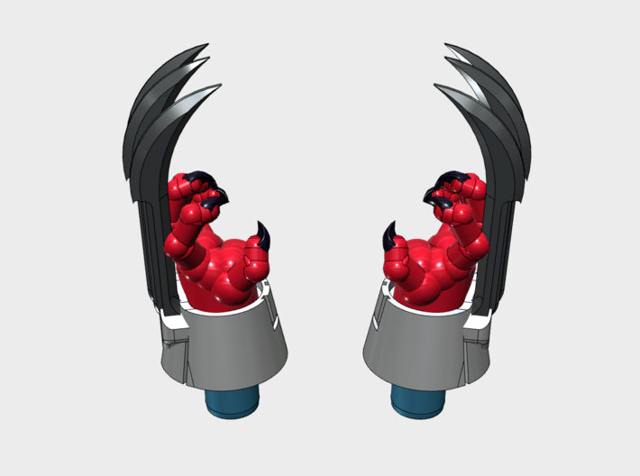 Vicious Talons - Demon Prince Weapons 3d printed