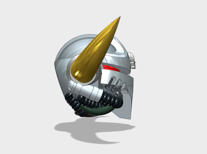 Horned - Terrogeist Demon Prince Head 3d printed