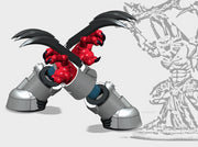 Vicious Claws &amp; Demon Prince Arm Set 3d printed