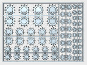Argent Shroud - Flat Vehicle Insignia pack 3d printed