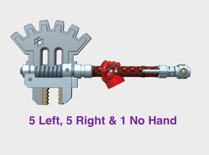 11x Tech Axe: Scios 3d printed