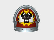 10x Book of Demons - Abhorrent Shoulder Pads 3d printed