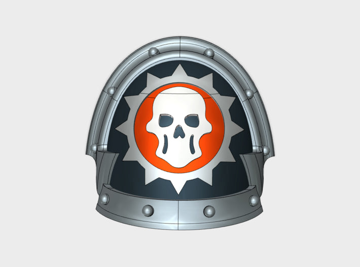 10x Cult Unspeaking - Abhorrent Shoulder Pads 3d printed