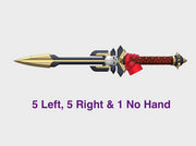 11x Demon Sword: Blood Drinker 3d printed