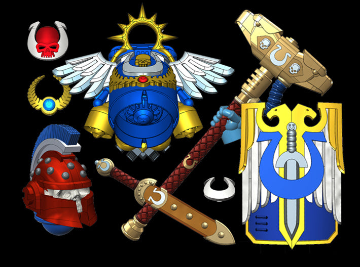 Smash Captain Kit - Ultra Legion (PM) 3d printed